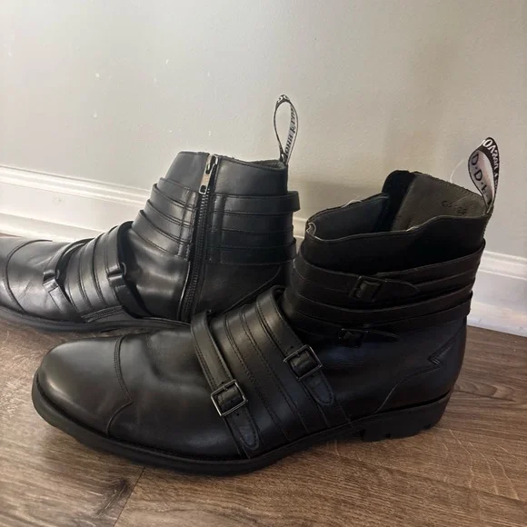 John Fluevog | Shoes | John Fluevog Black Leather Mens Boots  display picture 2